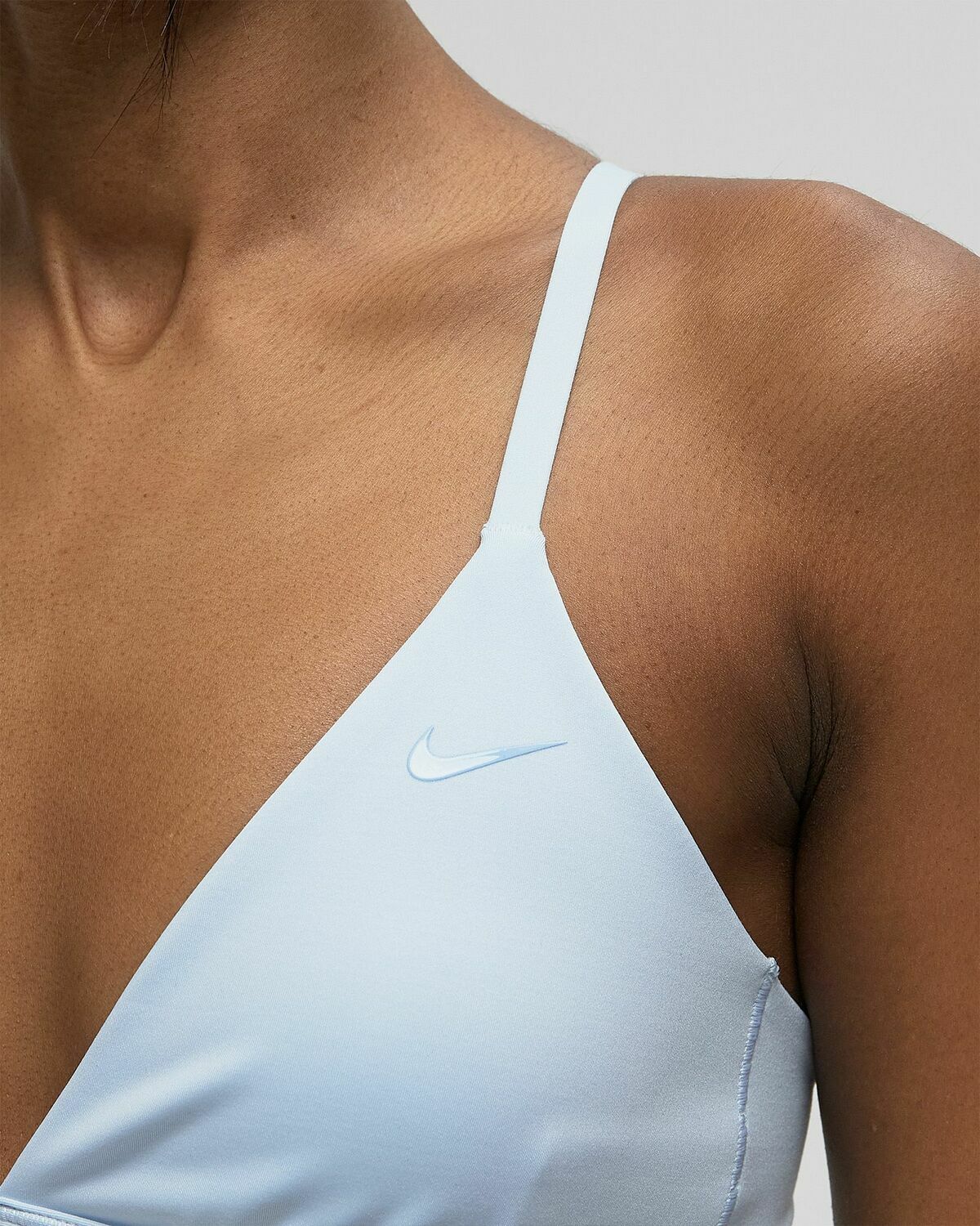 Nike DF TRIANGLE BRA Blue Womens (Sports-) Bra