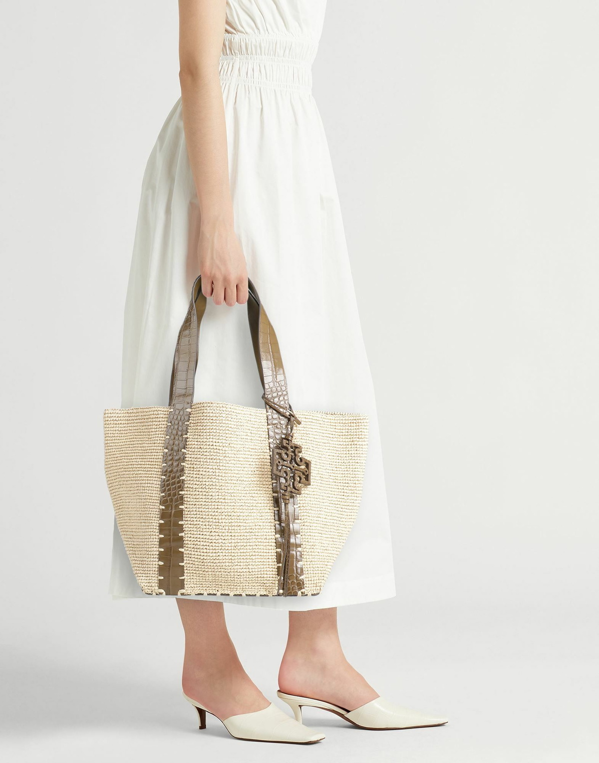Tory Burch Womens Handbag in Beige
