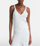 Lisa Yang Suni cotton and cashmere tank top