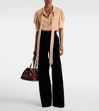Chloé Lavallière silk crêpe de chine blouse