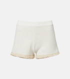 Stella McCartney Crochet cotton shorts