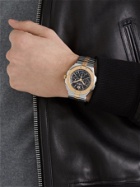 CHOPARD - Alpine Eagle XL Chrono Automatic 44mm Lucent Steel and 18-Karat Rose Gold Watch, Ref. No. 298609-6001 - Black