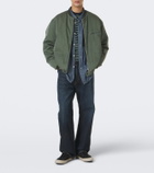 Visvim Langer cotton and silk chambray shirt