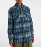 God's True Cashmere Checked cashmere shirt
