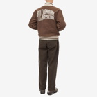 Billionaire Boys Club Men's Astro Varsity Jacket in Brown