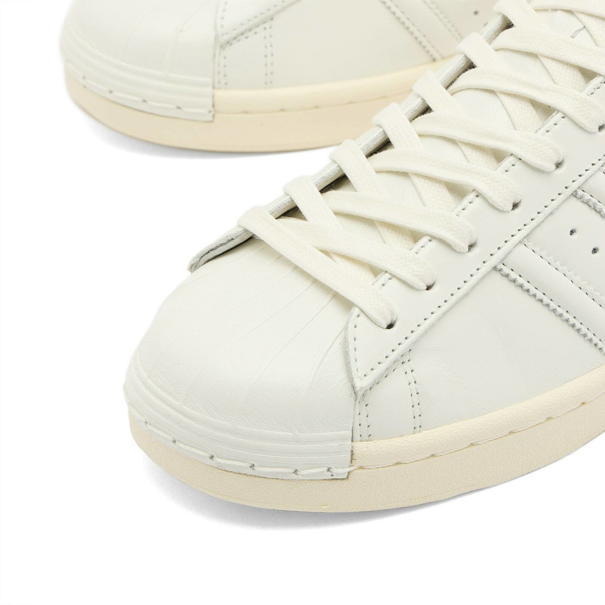 Adidas Superstar Vintage Sneaker in Core White/Core White/Cream White