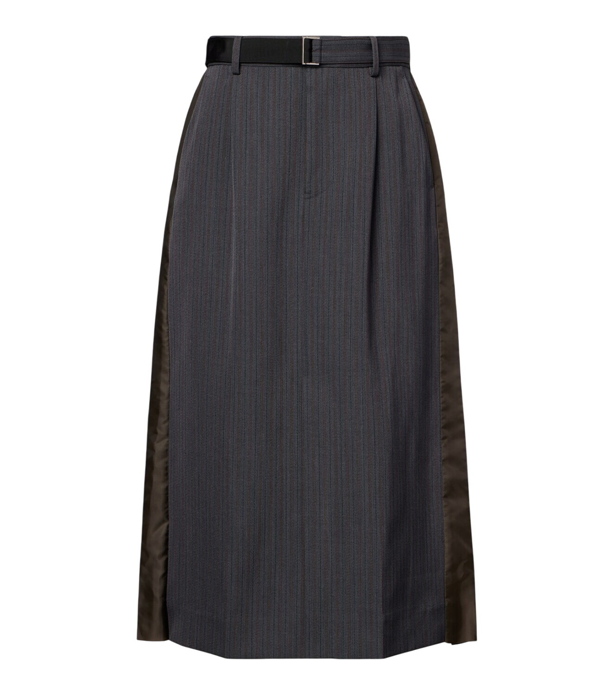 Sacai Beige Gabardine Trench Skirt Sacai