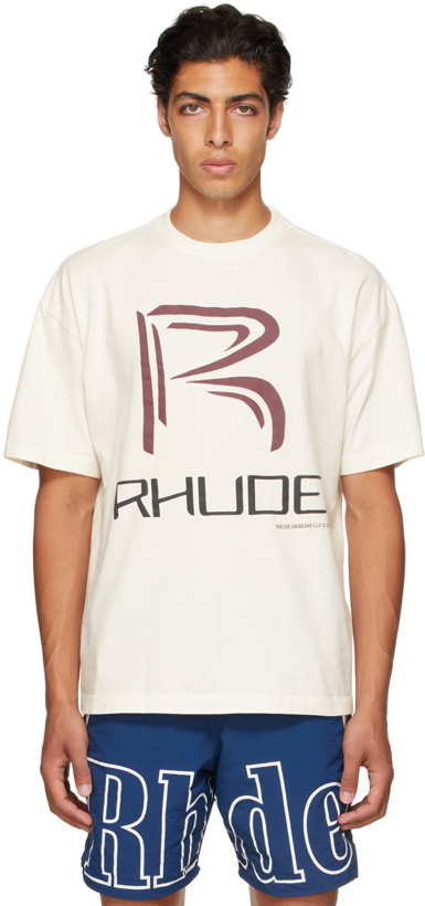 Photo: Rhude Off-White Raceway T-Shirt