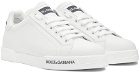 Dolce & Gabbana White Portofino Low-Top Sneakers