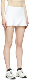 RED Valentino White Cotton Shorts