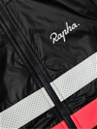 Rapha - Brevet Striped Shell Cycling Gilet - Black