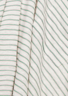 Frame Striped Linen T-shirt Green