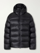 Polo Ralph Lauren - Logo-Embroidered Shell Hooded Down Jacket - Black