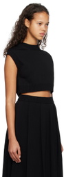 AURALEE Black Crewneck Sweater