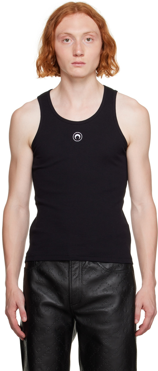 logo-embroidered tank top, Marine Serre