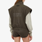 Fear of God ESSENTIALS Women's Running Vest in Off-Black
