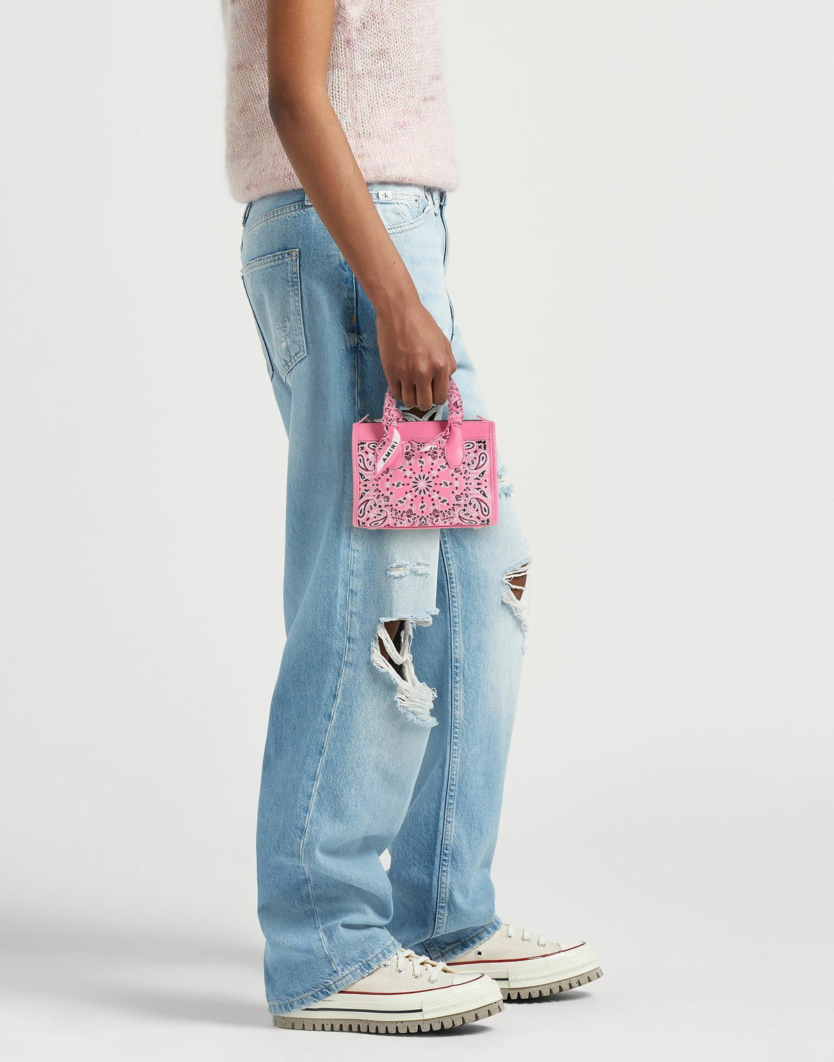 Amiri Womens Handbag in Pink