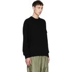 Stone Island Black Knit Sweater