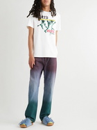 Loewe - Slim-Fit Printed Cotton-Jersey T-Shirt - White