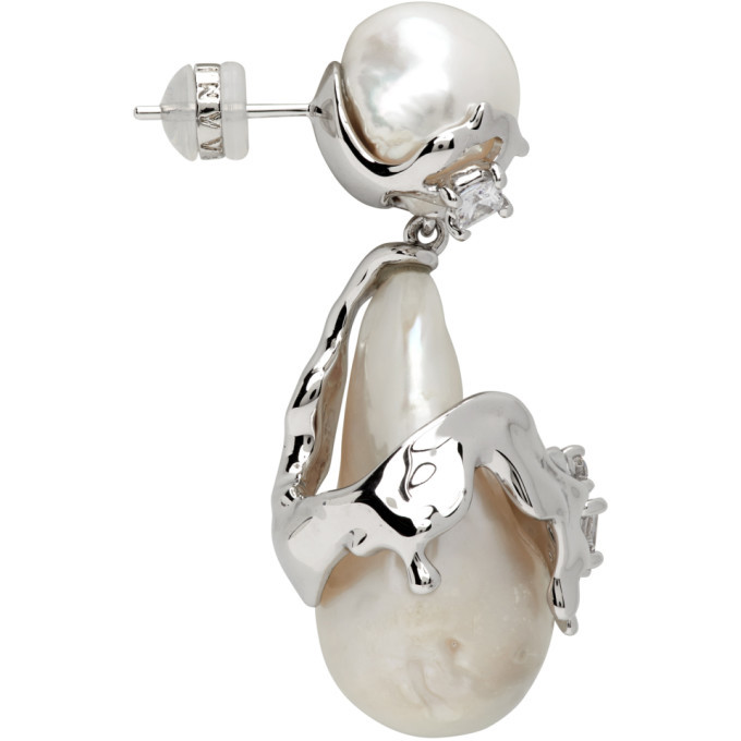 Shushu/Tong White and Silver YVMIN Edition Pearl Irregular