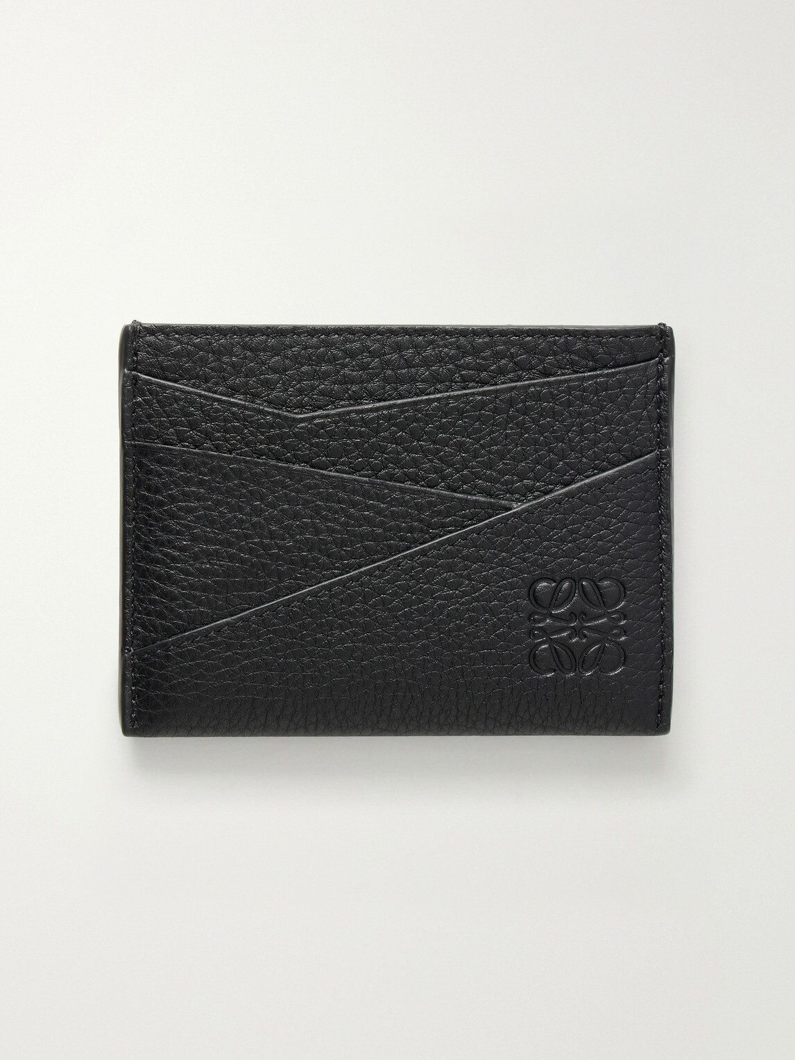 LOEWE - Puzzle Edge Anagram-Debossed Leather Cardholder