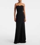 Jenny Packham Ruffled caped gown