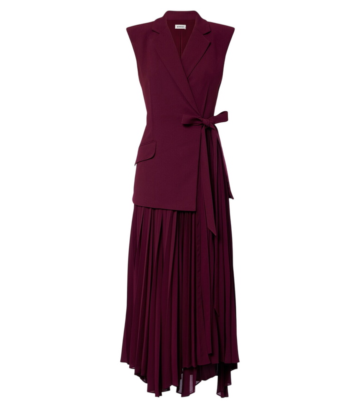 Photo: Simkhai Helena crêpe midi dress