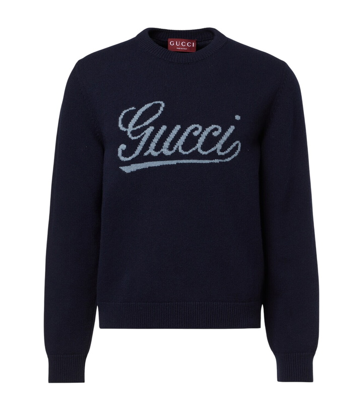 Photo: Gucci Logo wool sweater