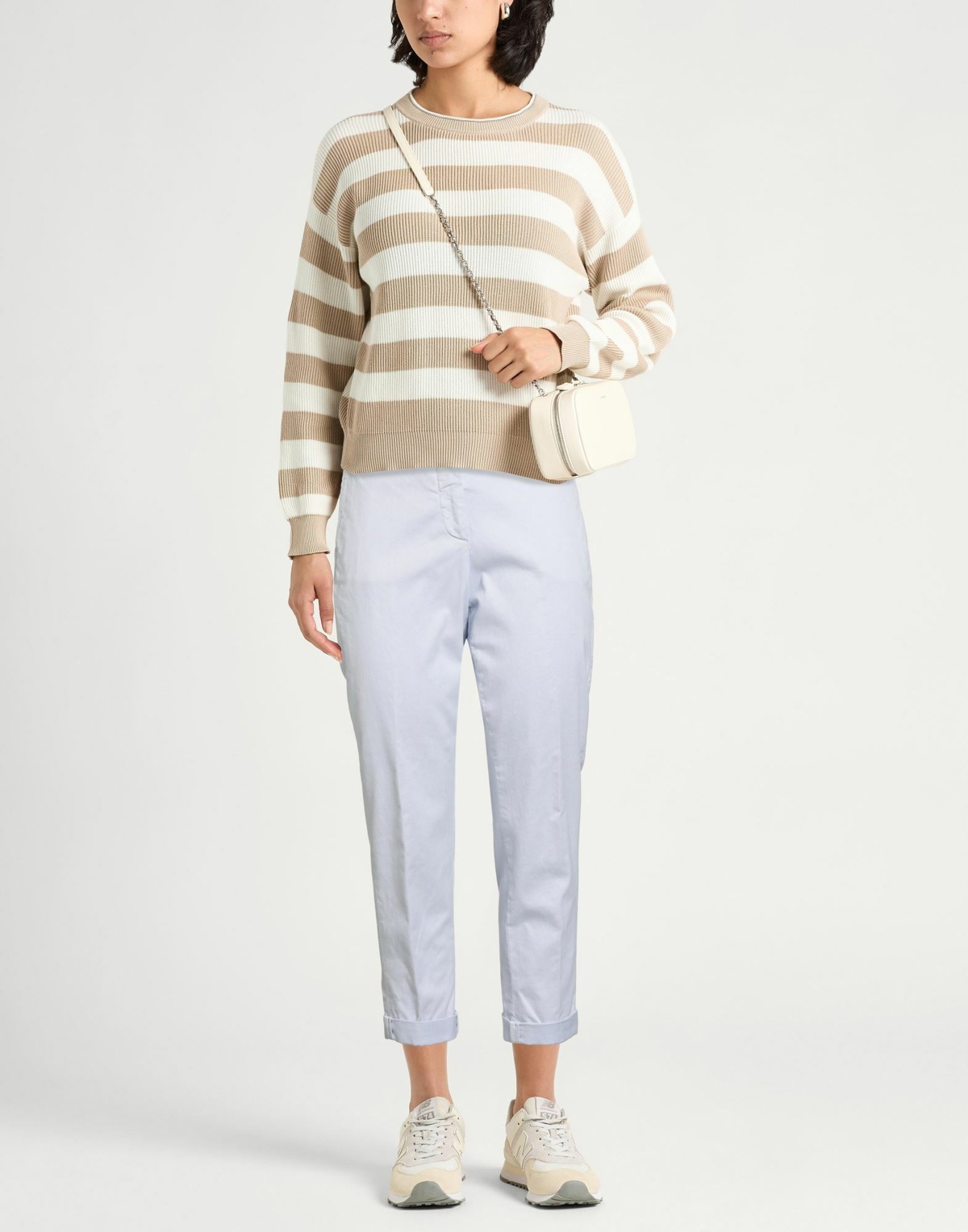 Peserico Womens Pants Sky in Blue