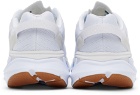 Hoka One One White & Grey Elevon 2 Sneakers