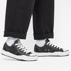 Maison MIHARA YASUHIRO Men's Original Sole Leather Low-Top Sneakers in Black