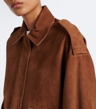 Arma Halti suede blouson jacket