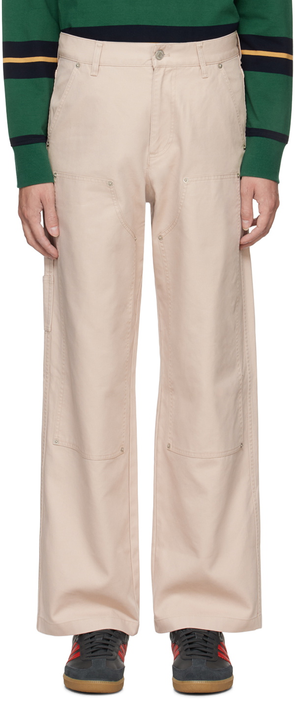 Photo: Tommy Jeans Beige Carpenter Trousers