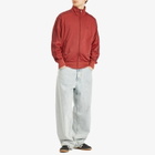Adidas Firebird Track Top in Preloved Ruby