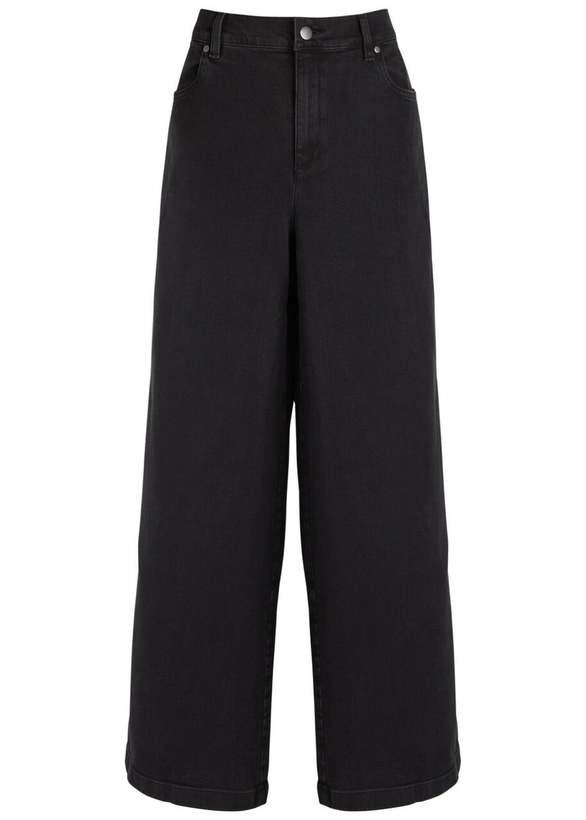 Photo: Eileen Fisher Wide-leg Jeans Black