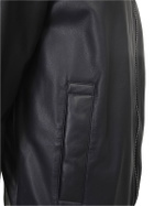 Emporio Armani Zip-up Long Sleeved Leather Jacket