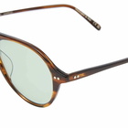 Oliver Peoples Men's Emet Sunglasses in Tuscany Tortoise/Green Wash