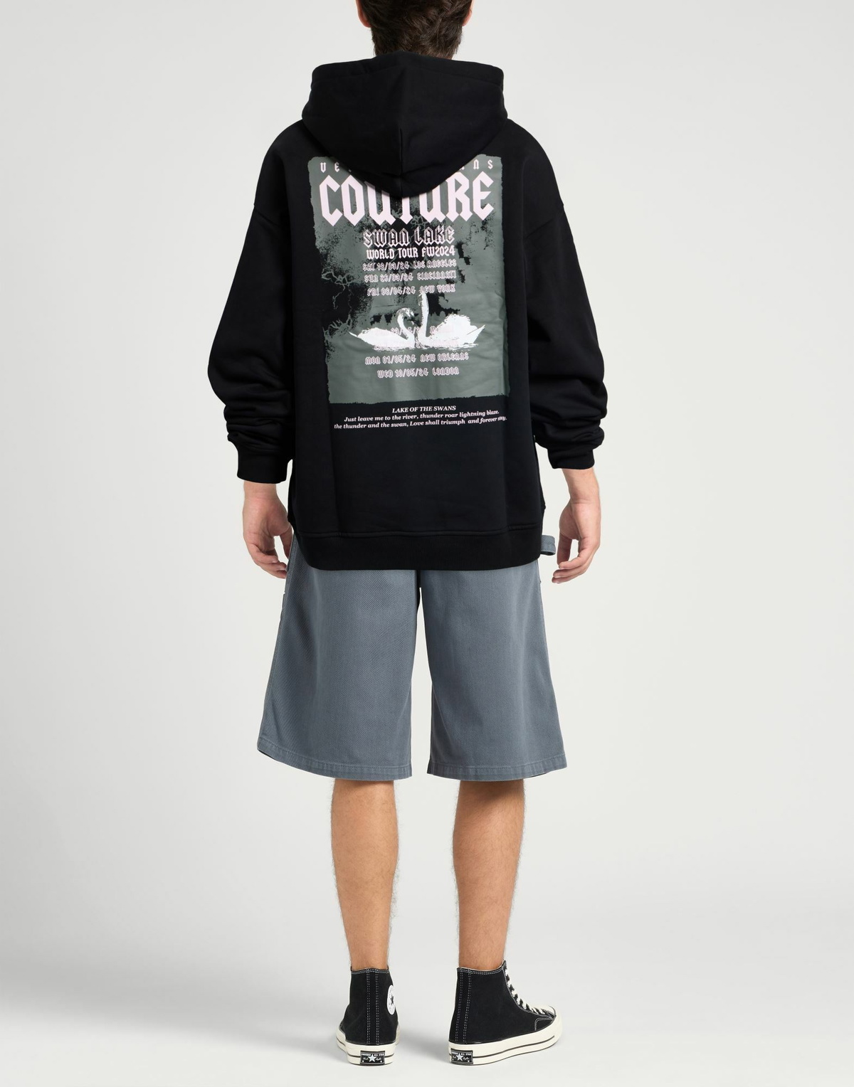 Versace Jeans Couture Mens Sweatshirt in Black
