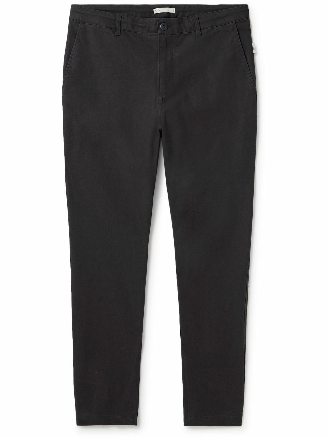 Onia - Traveller Tapered Cotton-Blend Trousers - Gray Onia