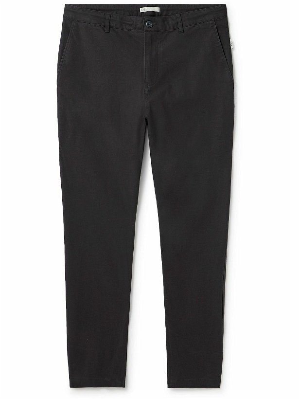 Photo: Onia - Traveller Tapered Cotton-Blend Trousers - Gray