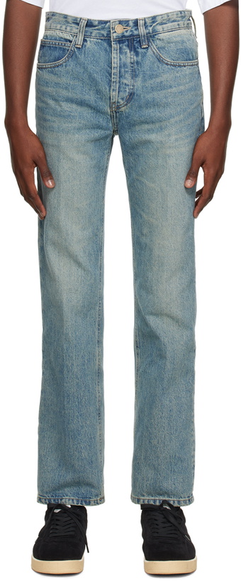 Photo: Solid Homme Blue Straight Jeans