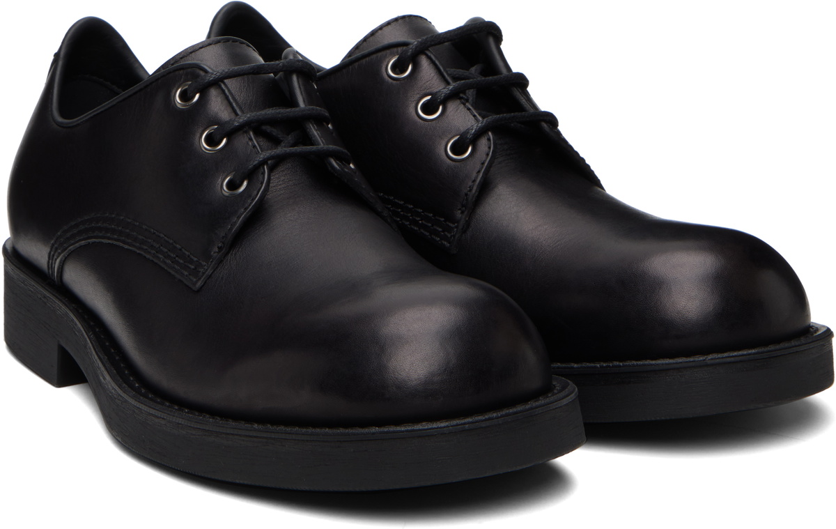 MM6 Maison Margiela Black Lace-Up Derbys