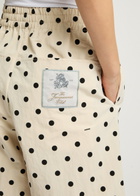 Jacquemus Le Short Aloe Polka dot Shorts Black And White