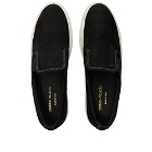 Common Projects Men's Slip On Sneakers in Black/White