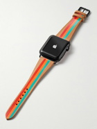 laCalifornienne - Terrazza Striped Leather Watch Strap