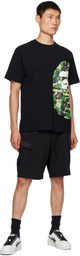 BAPE Black ABC Camo Side Big Ape Head T-Shirt