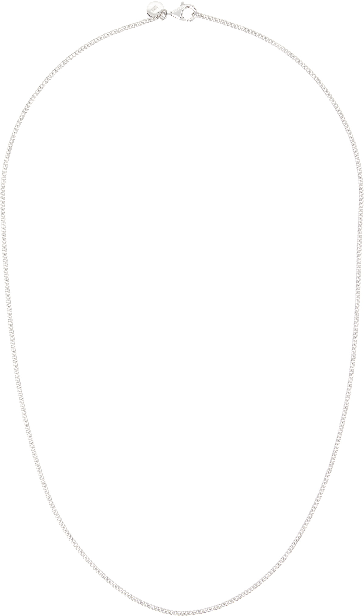 Tom Wood Curb Chain Slim Necklace