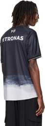 Y-3 Black Mercedes-AMG F1 Edition Mechanics Jersey T-shirt