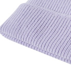 Colorful Standard Merino Wool Beanie in Soft Lavender