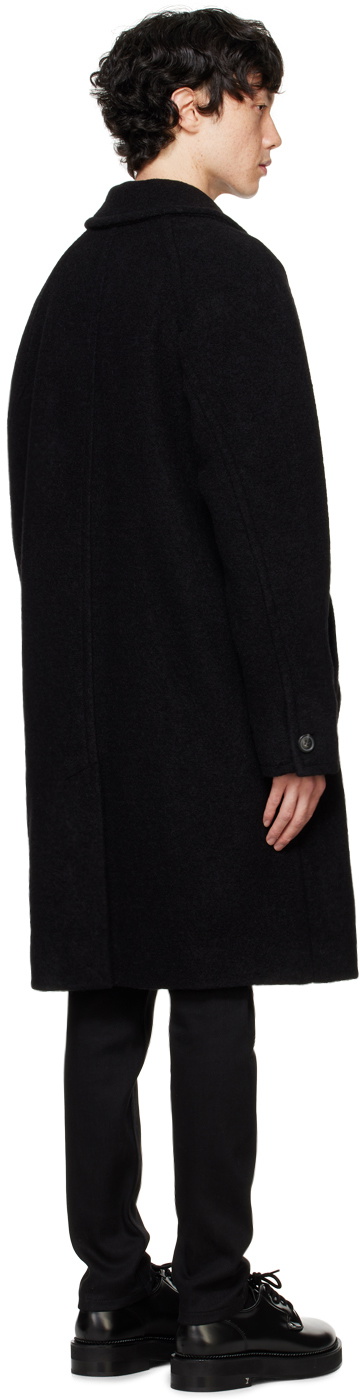 A.P.C. gaston 黒 ウールコート チェスターコート black Gaston coat | A.P.C.